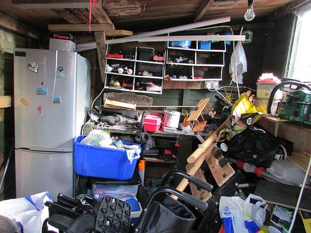 clean out garage