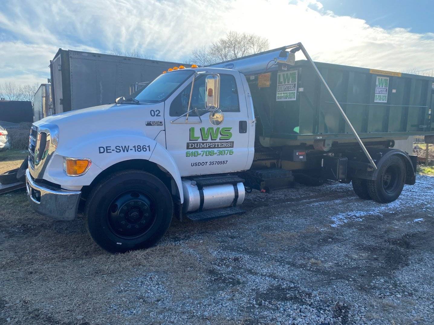 commercial dumpster rental in Chester County, PA